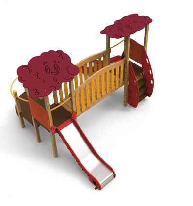 Structure de Jeux Extérieur Bois