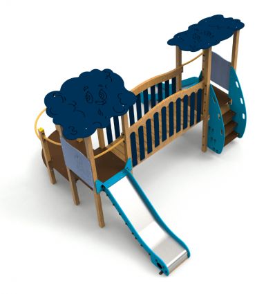 Structure de Jeux Extérieur Bois