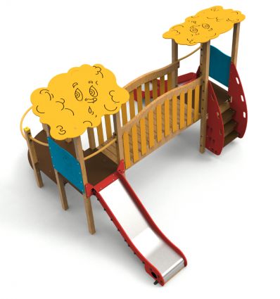 Structure de Jeux Extérieur Bois