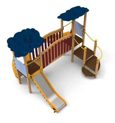 Structure de Jeux Extérieur Bois