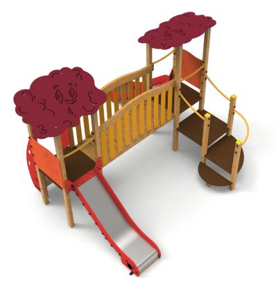 Structure de Jeux Extérieur Bois