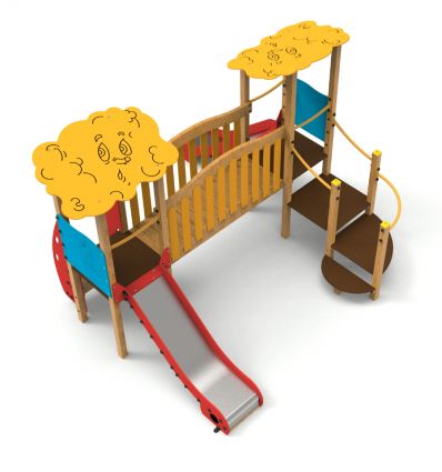 Structure de Jeux Extérieur Bois