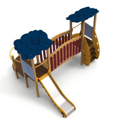Structure de Jeux Extérieur Bois