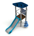 Structure toboggan acier 1 à 6 ans