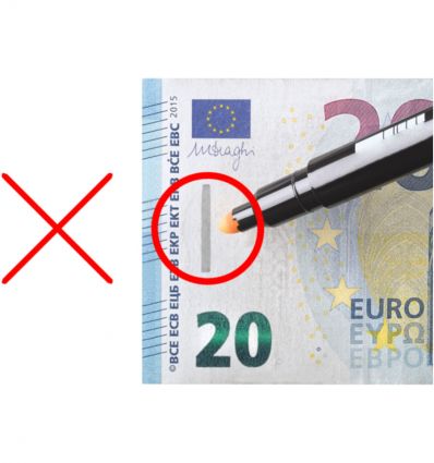 Stylo détecteur de faux billets