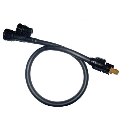 Support 8 mm + Tube PE 9/12 et Embase taraudée 1/2" pour Meganet (Lot de 100)