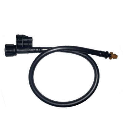 Support 8 mm + Tube PE 9/12 et Embase taraudée 1/2" pour Meganet (Lot de 100)