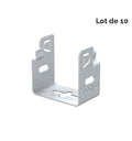 Support de fixation chemin de câble fil - Lot de 10