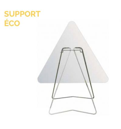 Support éco pour panneau de chantier