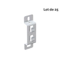 Support pour chemin de câble fil - Lot de 25