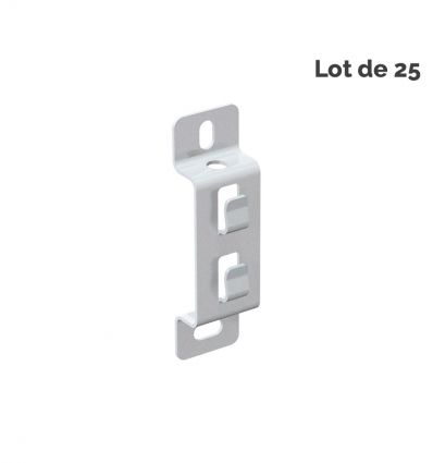 Support pour chemin de câble fil - Lot de 25