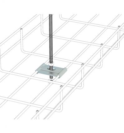 Suspension chemin de câble fil - Lot de 20