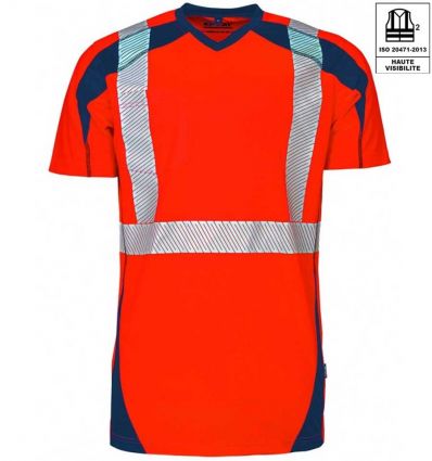 T-shirt Haute Visibilité Manche Courte