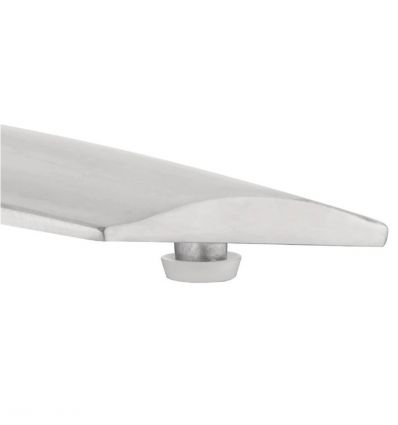 Table bistrot en aluminium et frêne carrée extérieur