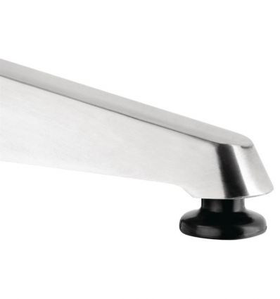 Table bistrot extérieur aluminium et frêne ronde