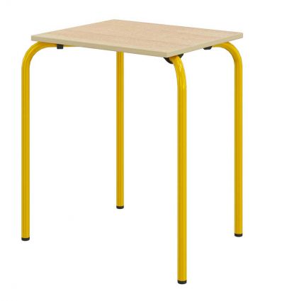 Table d'examen scolaire empilable