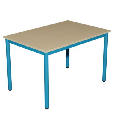 Table de cantine rectangulaire pour maternelle / lycée T1 à T6