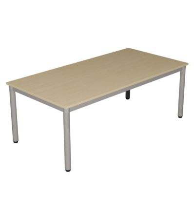 Table de cantine rectangulaire pour maternelle / lycée T1 à T6