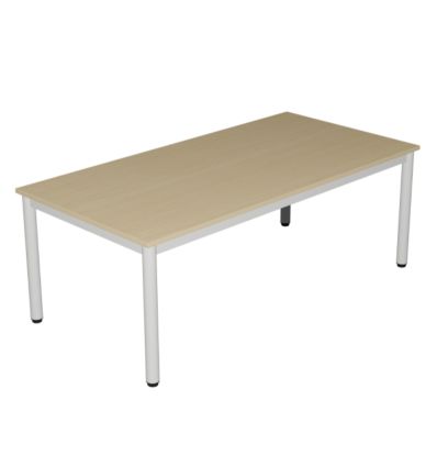 Table de cantine rectangulaire pour maternelle / lycée T1 à T6