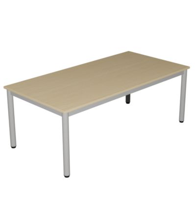 Table de cantine rectangulaire pour maternelle / lycée T1 à T6