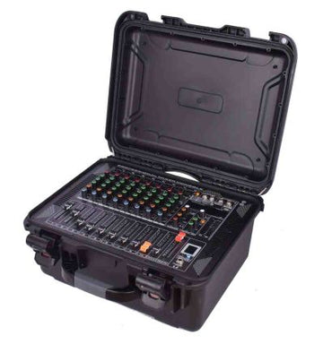 Table de mixage amplifiée 8 canaux bluetooth
