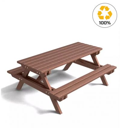 Table de pique nique plastique recyclé