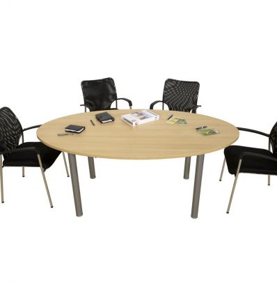 Table de réunion ovale