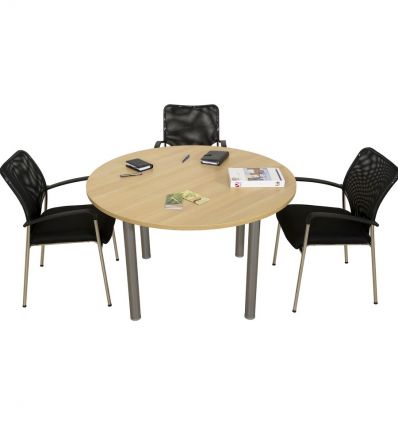 Table de réunion ronde