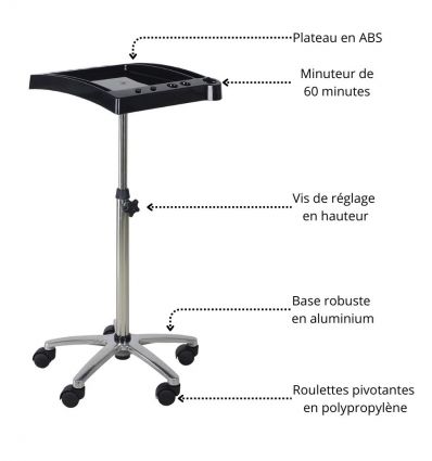 Table de Service Coiffure