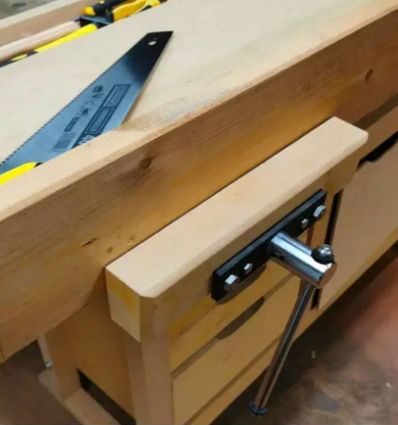 Table de menuisier bois