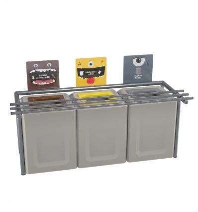 Table de Tri Cantine Plastique Recyclé