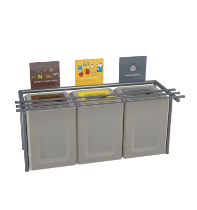 Table de Tri Cantine Plastique Recyclé