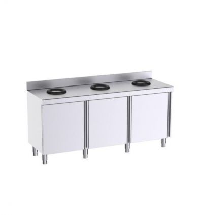 Table de Tri Restauration Inox