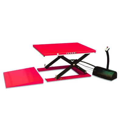 Table élévatrice 1000 kg avec rampe