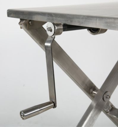 Table élévatrice inox mobile 300 kg