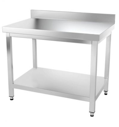 Table Inox 100 x 70 pour cuisine professionnelle