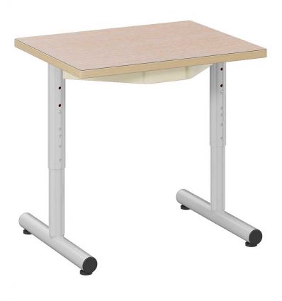 Table maternelle réglable en hauteur