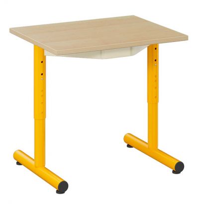 Table maternelle réglable en hauteur