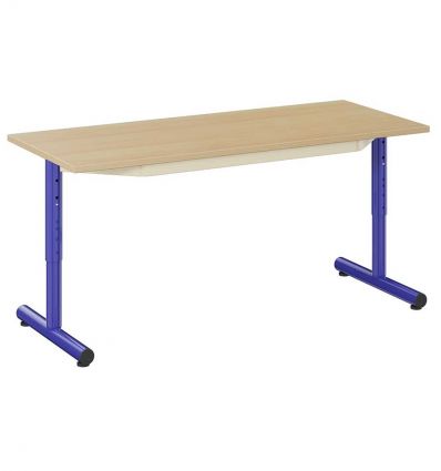 Table maternelle réglable en hauteur