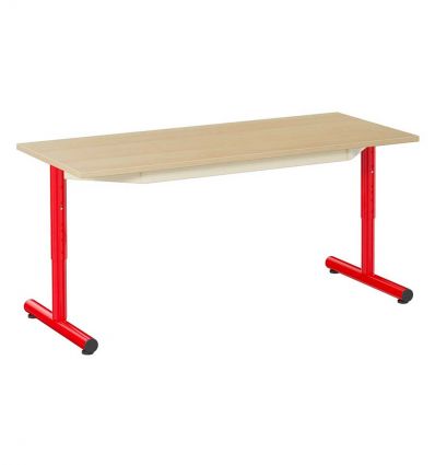 Table maternelle réglable en hauteur