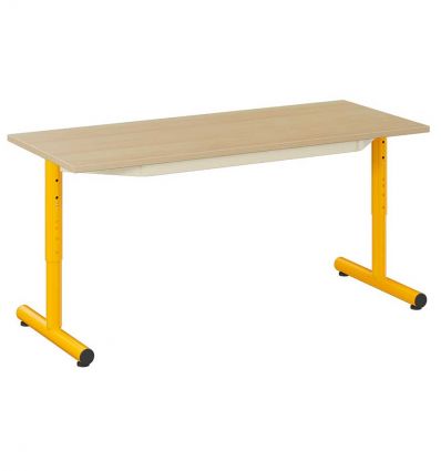 Table maternelle réglable en hauteur