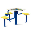 Table de jeux exterieur - 4 plateaux de jeu