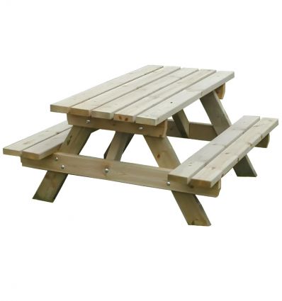 Table pique-nique enfant pour aire de jeux​