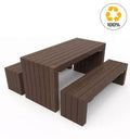 Table design en plastique 100% recyclé