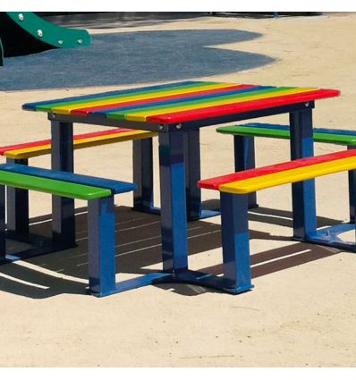 Table Pique-Nique Enfants pour cour d'école