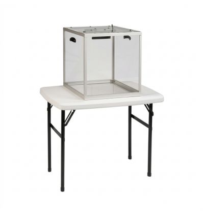 Table Pliante Blanche Rectangulaire