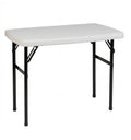 Table Pliante Blanche Rectangulaire