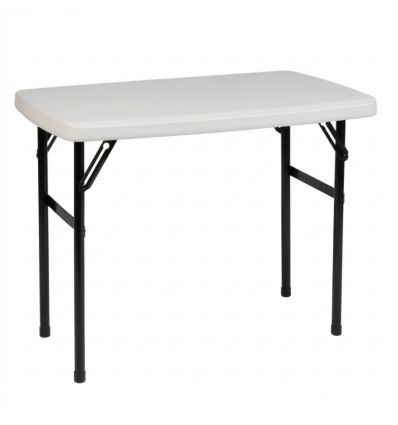 Table Pliante Blanche Rectangulaire
