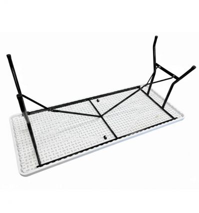Table Pliante Blanche Rectangulaire