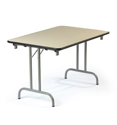 Table Pliante Bois Mélaminé Rectangulaire